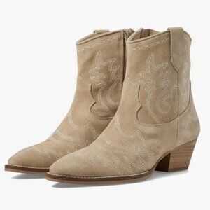 Seychelles Eagle Rock Bootie in Beige Leather